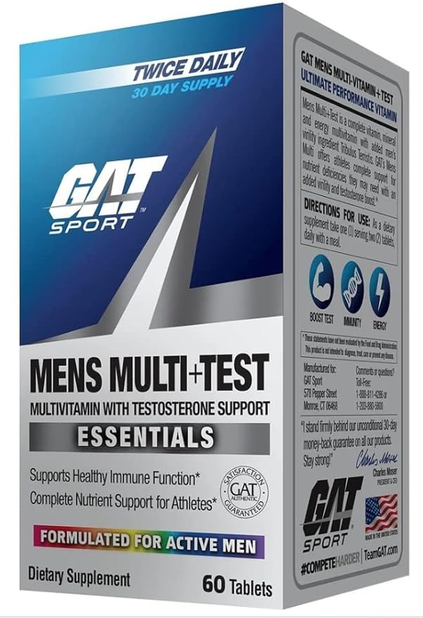 GAT SPORT Men's Multi + Test β Premium Multivitamin - Image 6