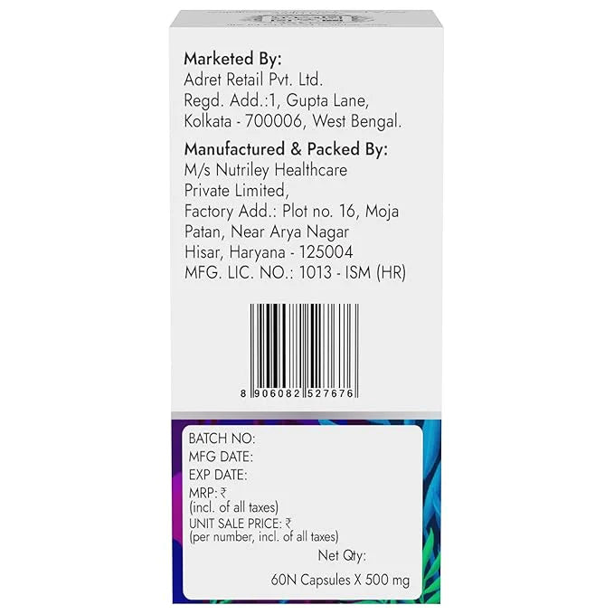 Kapiva Testo Capsules - 19 Ayurvedic Herbs for Daily Wellness and Strength