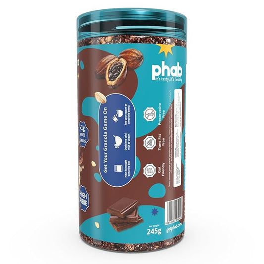 Phab Double Chocolate Crunchy Granola