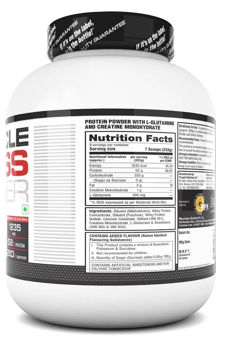 LABRADA Mass muscle gainer