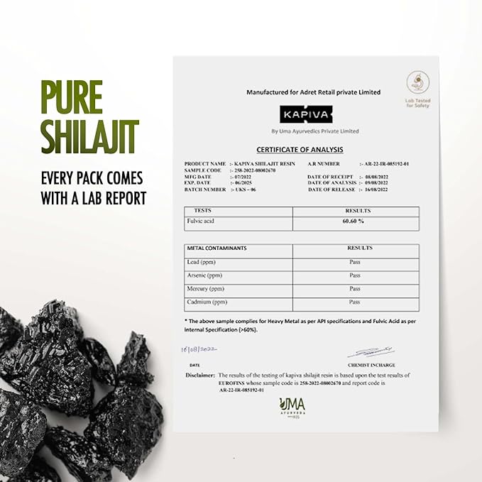 Kapiva Original Himalayan Shilajit Resin