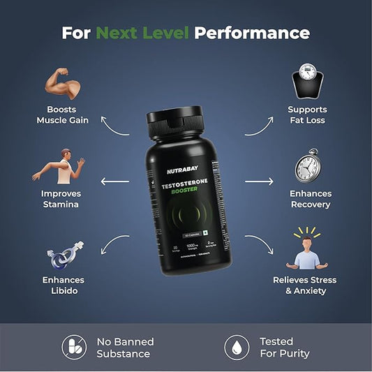 Nutrabay Pro Natural Testosterone Booster - Image 2