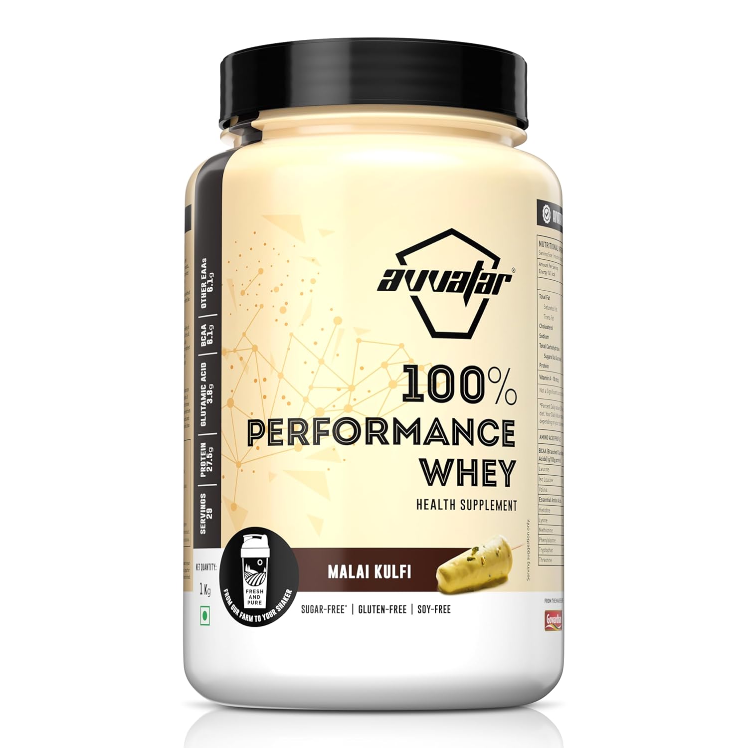 AVVATAR 100% performance whey