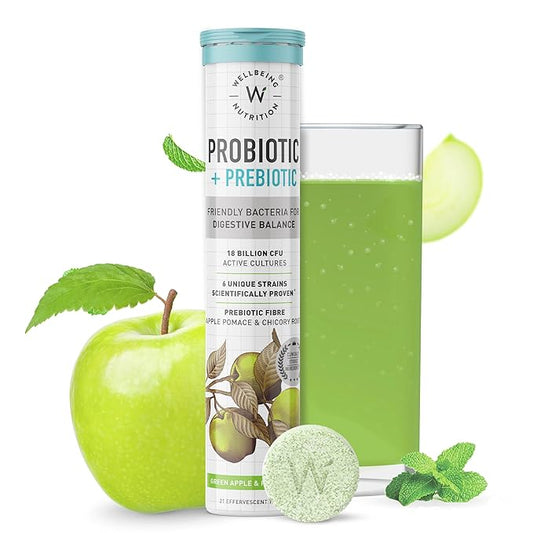 Wellbeing Nutrition Daily Probiotics + Prebiotics
