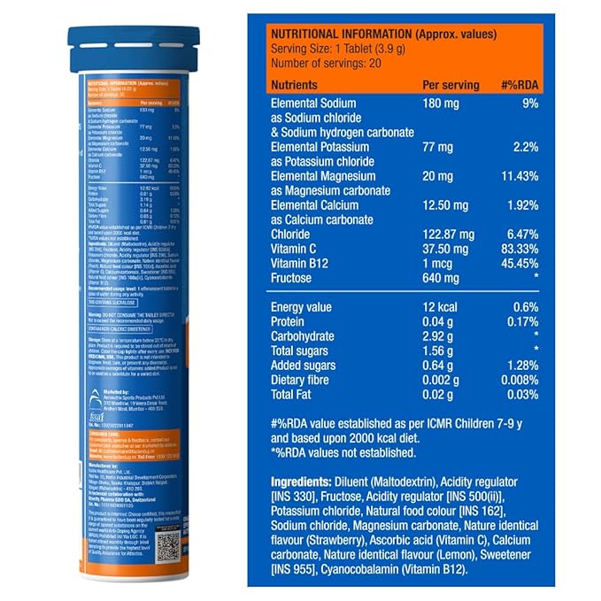 FAST&UP Reload – Instant Hydration & Energy Drink