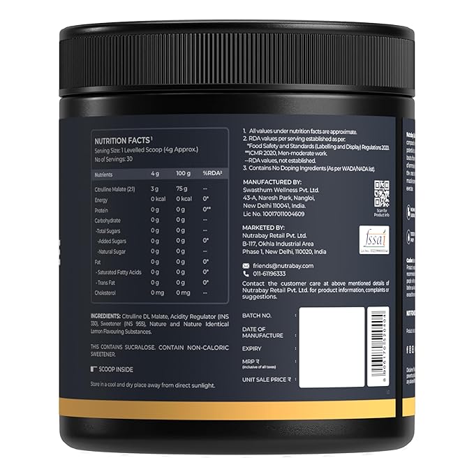Nutrabay Gold Citrulline Malate 2:1 - Image 5