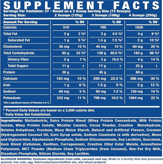 Ronnie Coleman King Mass XL – Ultimate Mass Gainer