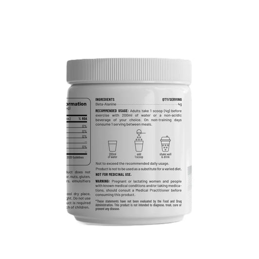 Unived Beta-Alanine – Enhance Strength & Endurance - Image 2
