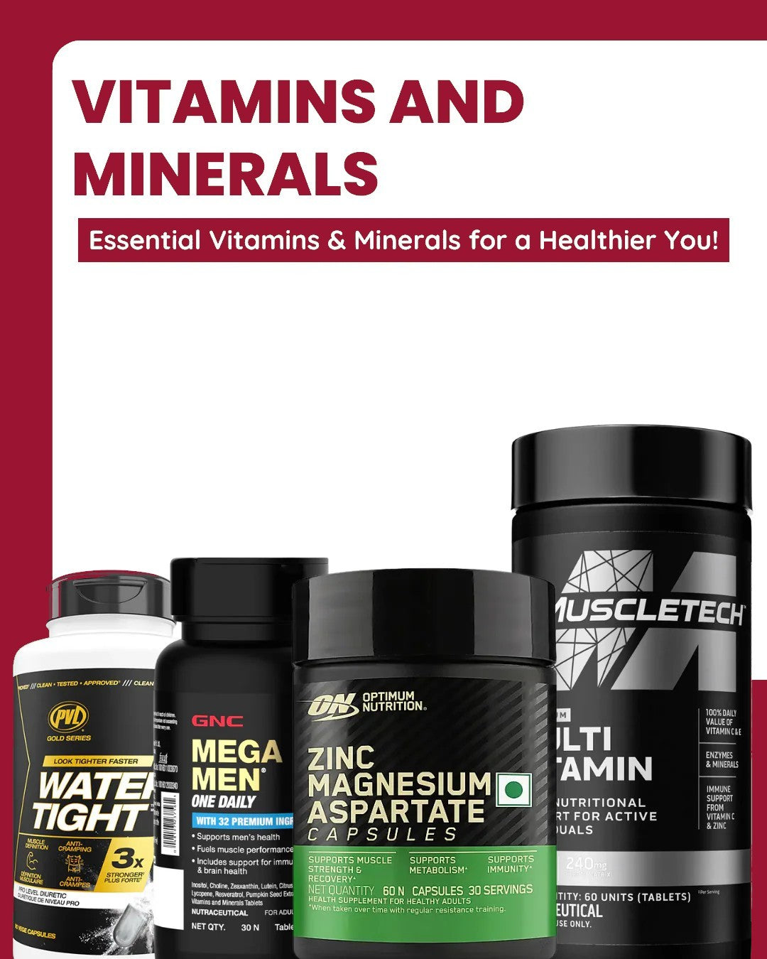 Vitamins And Minerals