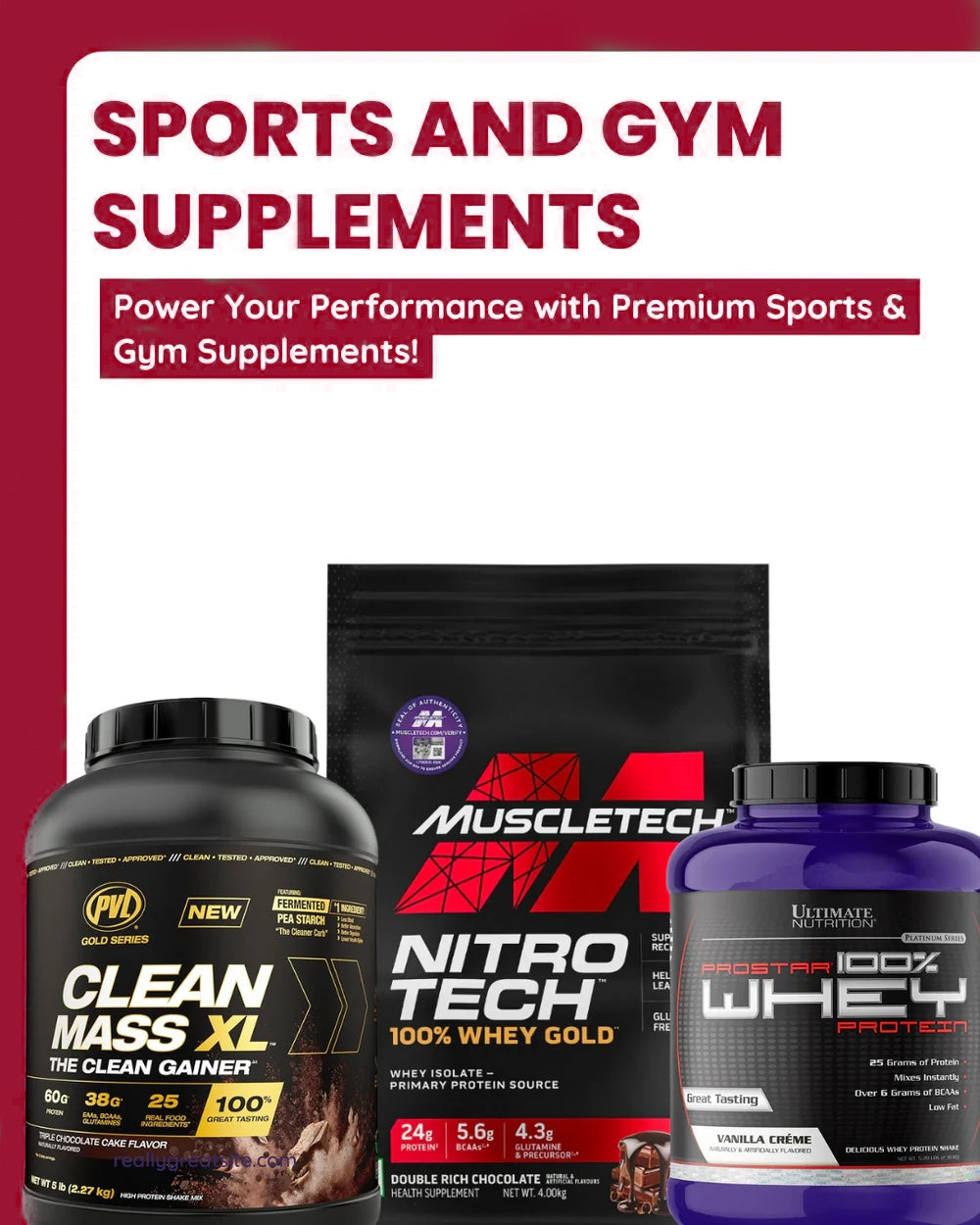 Sports And Gym Supplements