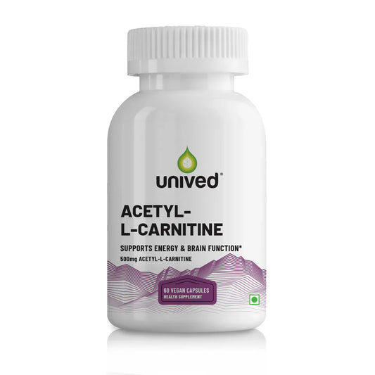 Unived Acetyl L-Carnitine (ALCAR) – 500mg - Image 1