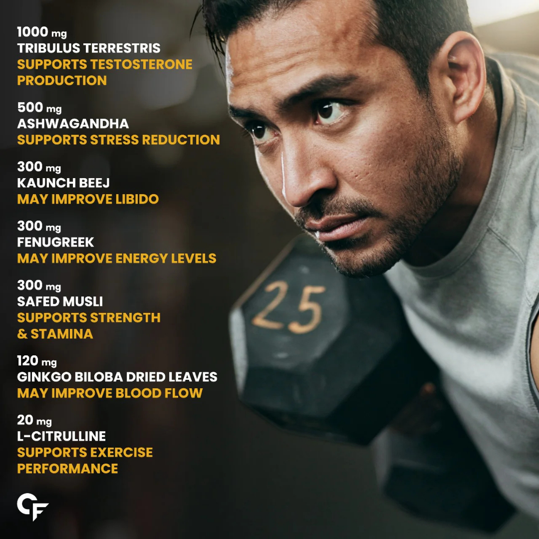 Carbamide Forte Testosterone Booster for Men - Image 4