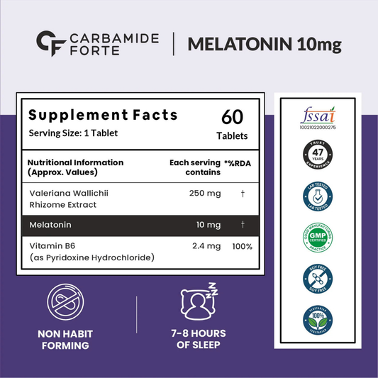 Carbamide Forte Melatonin 10 mg - Image 2