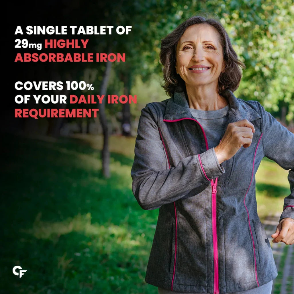 Carbamide Forte Chelated Iron Supplement with Vitamin C, B12, and Zinc - Image 3