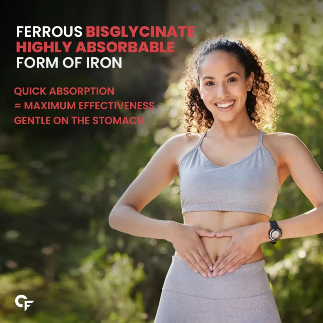 Carbamide Forte Chelated Iron Supplement with Vitamin C, B12, and Zinc - Image 4