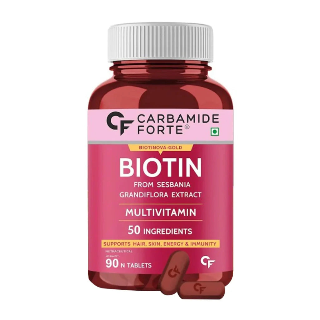 Carbamide Forte Biotin Supplement with 50 Multivitamin Ingredients - Image 1