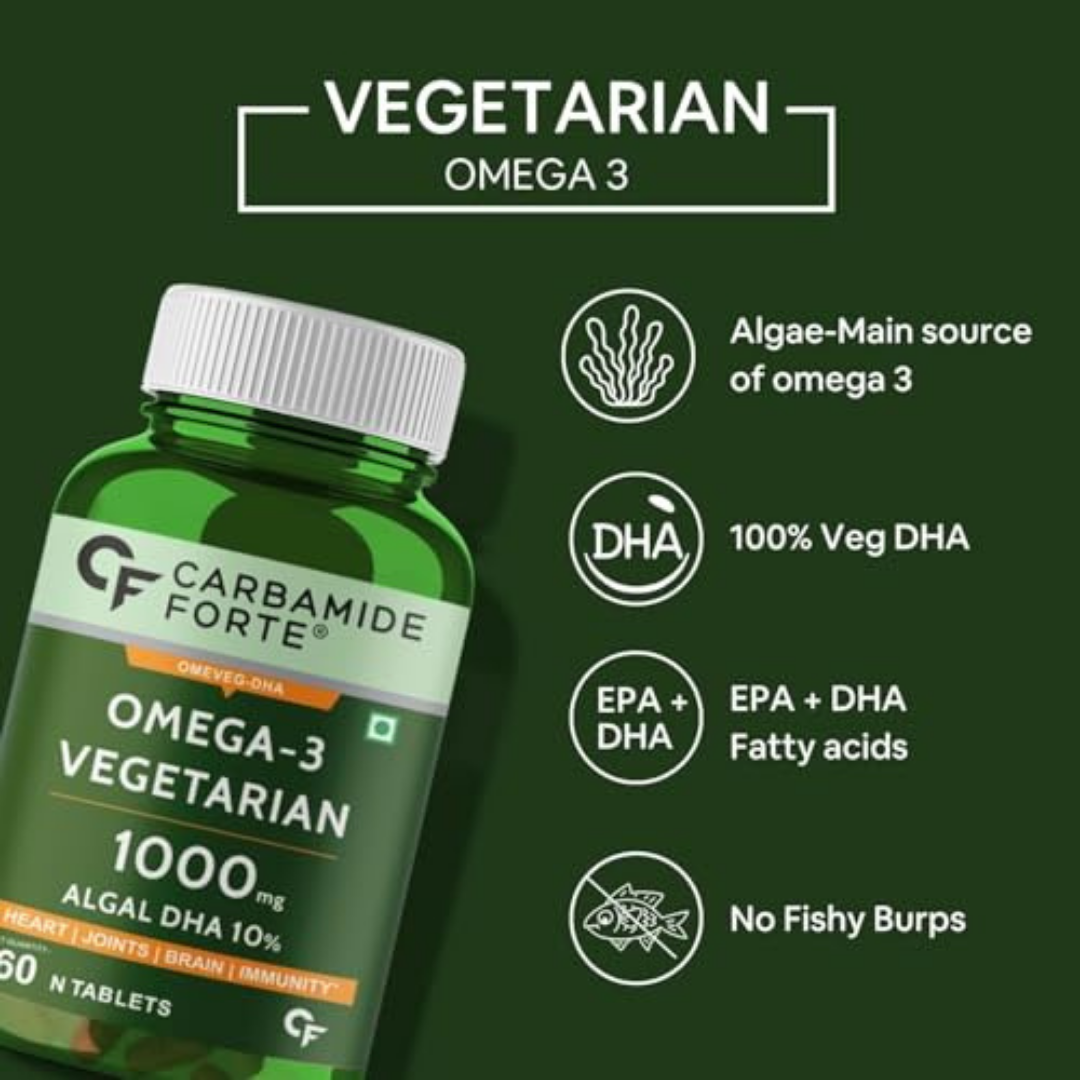 Carbamide Forte Veg Omega3 1000mg - Image 5