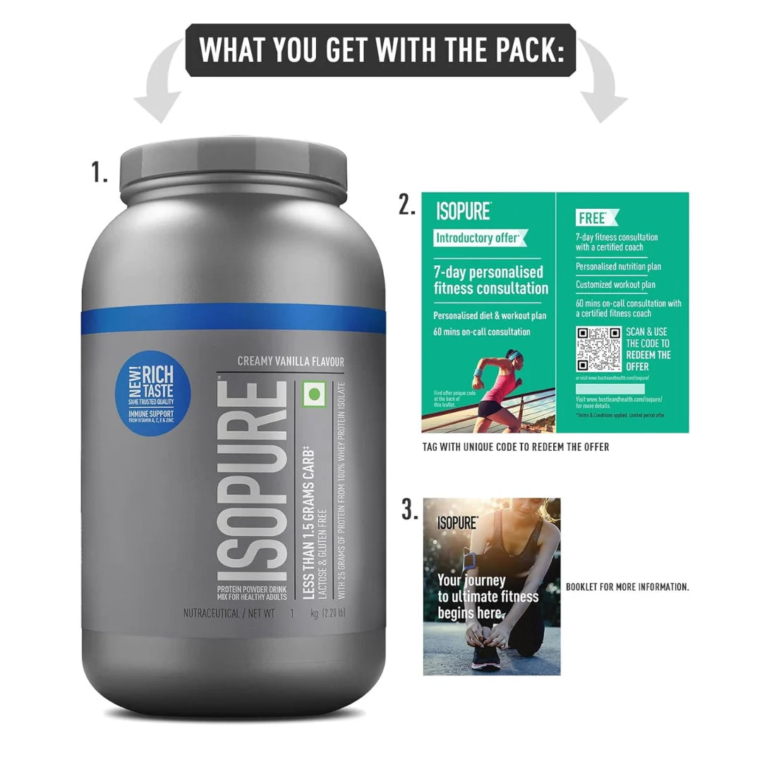 Isopure Low Carb Whey Protein Isolate - Image 3