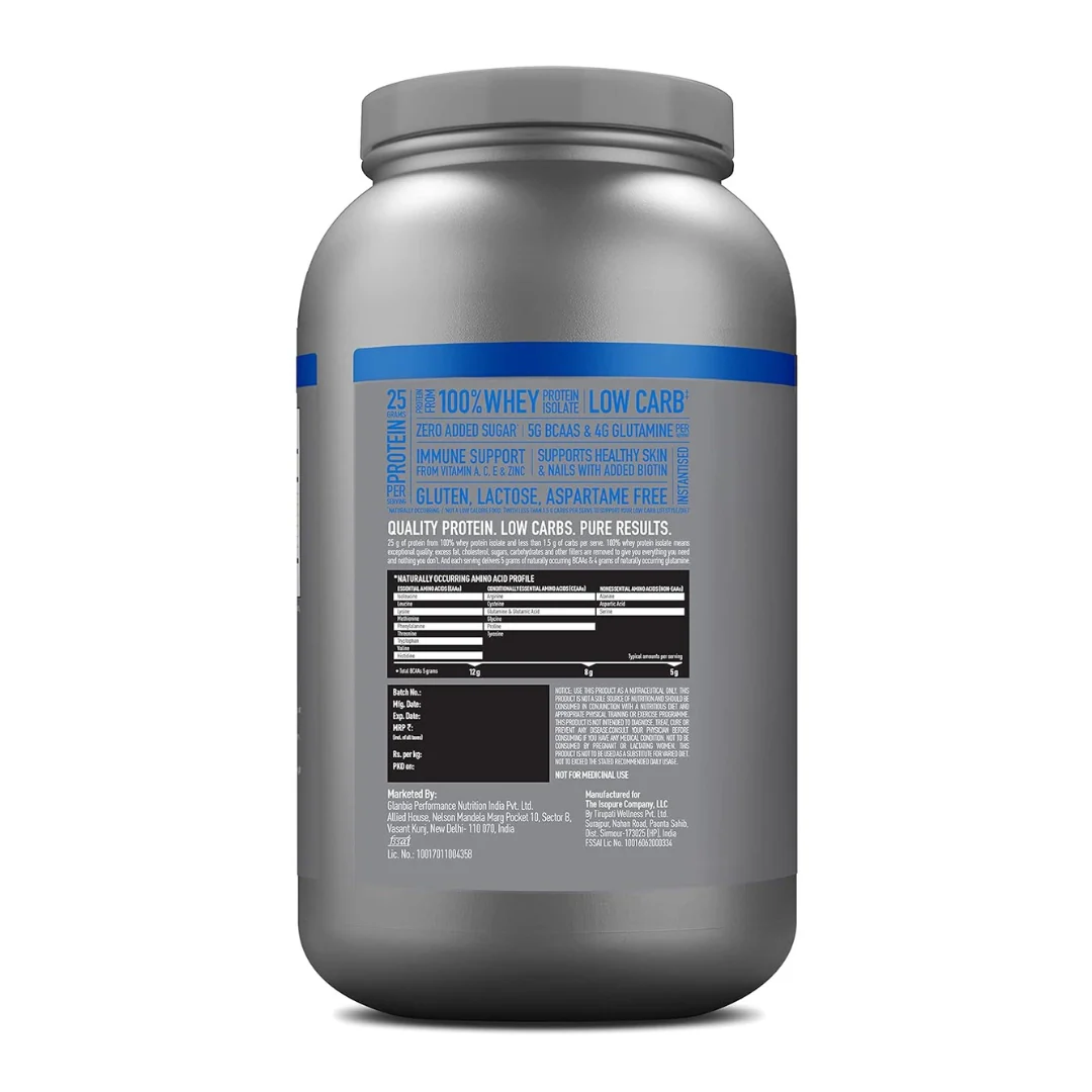 Isopure Low Carb Whey Protein Isolate - Image 7