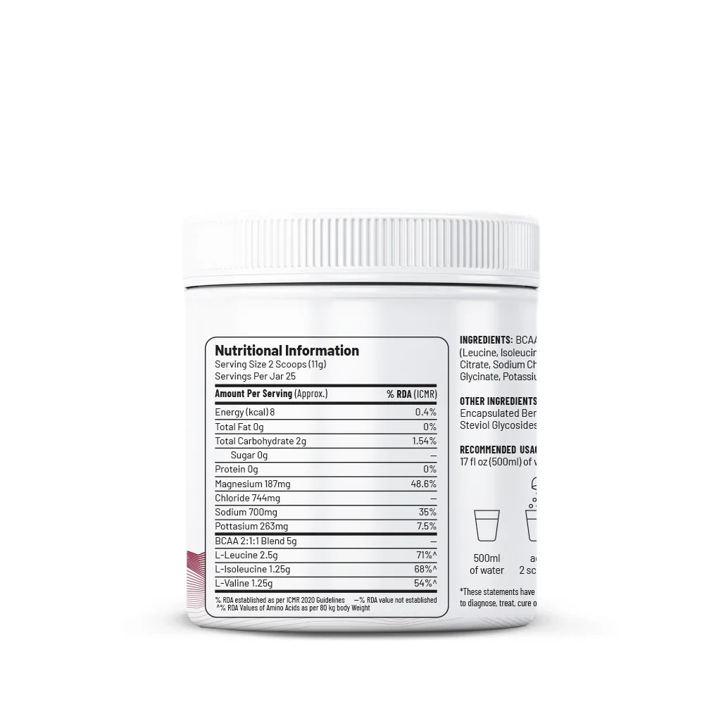 Unived BCAA + Hydration Mix – Fuel, Hydrate & Recover - Image 2