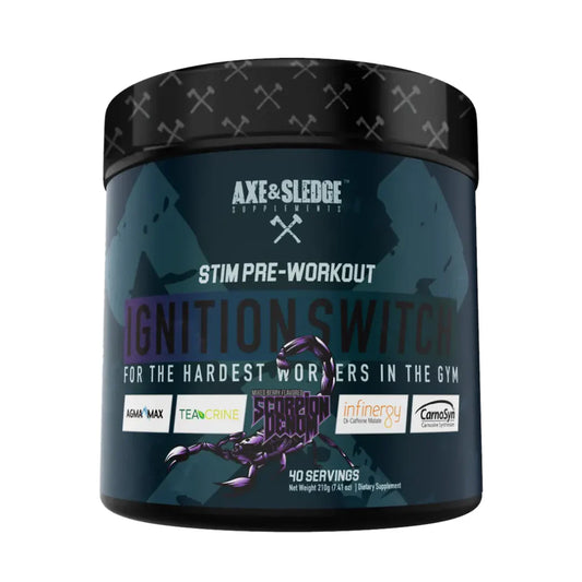 AXE & SLEDGE IGNITION SWITCH – Stimulant-Based Pre-Workout