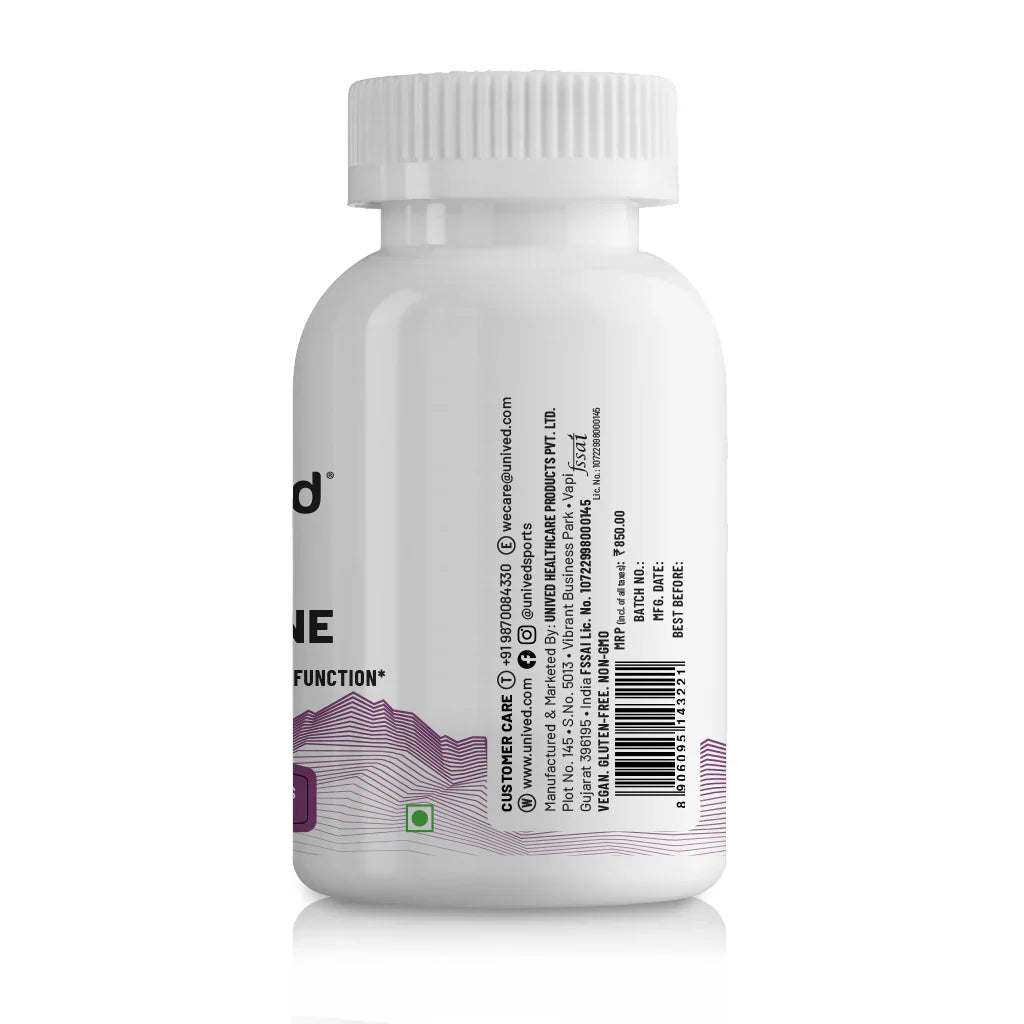 Unived Acetyl L-Carnitine (ALCAR) – 500mg - Image 5