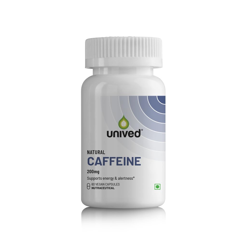 Unived Natural Caffeine Capsules - Image 1