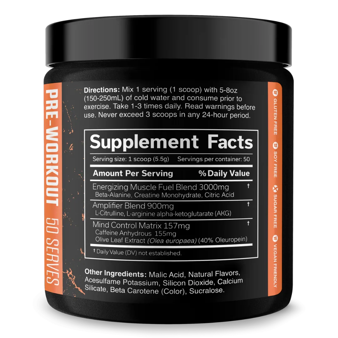 JNX sports - The Curse! Pre-Workout