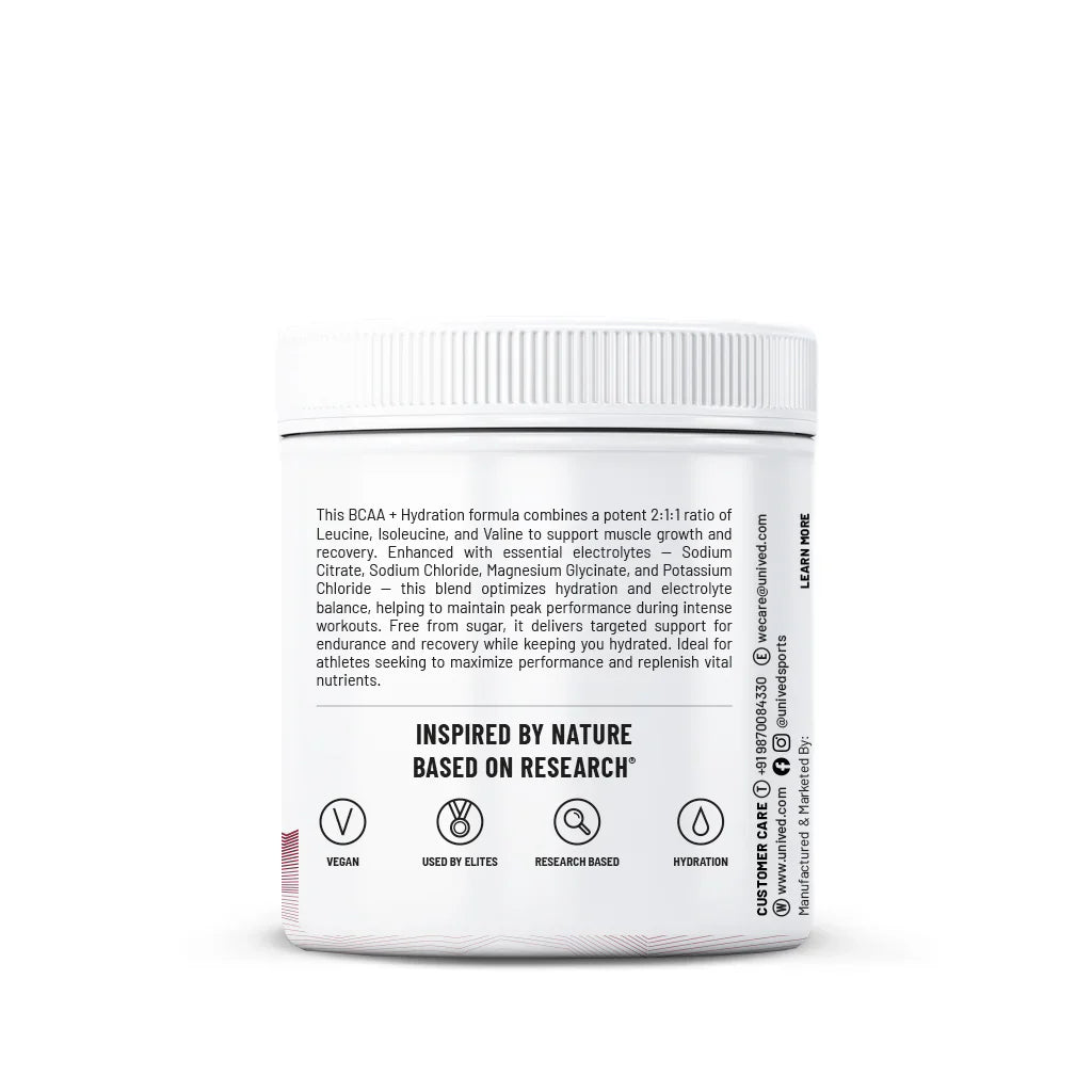 Unived BCAA + Hydration Mix – Fuel, Hydrate & Recover - Image 4