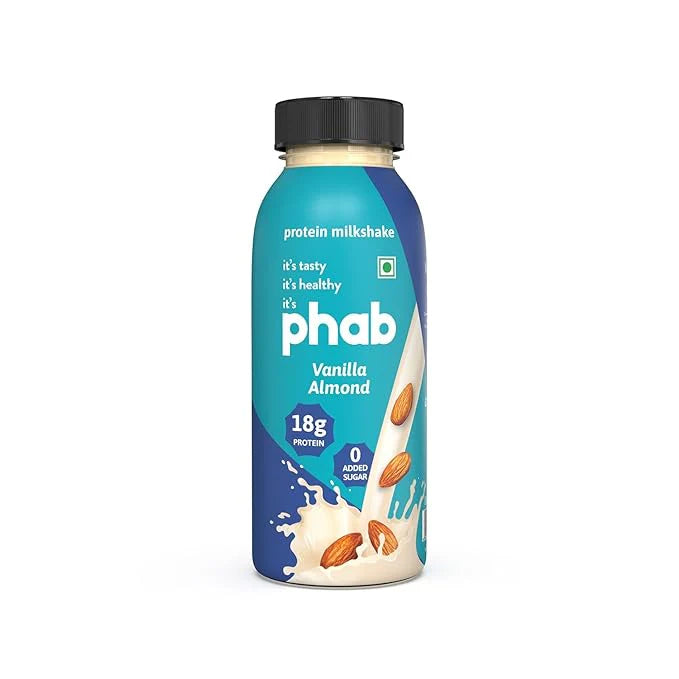 Phab Protein Milkshake | Vanilla Almond