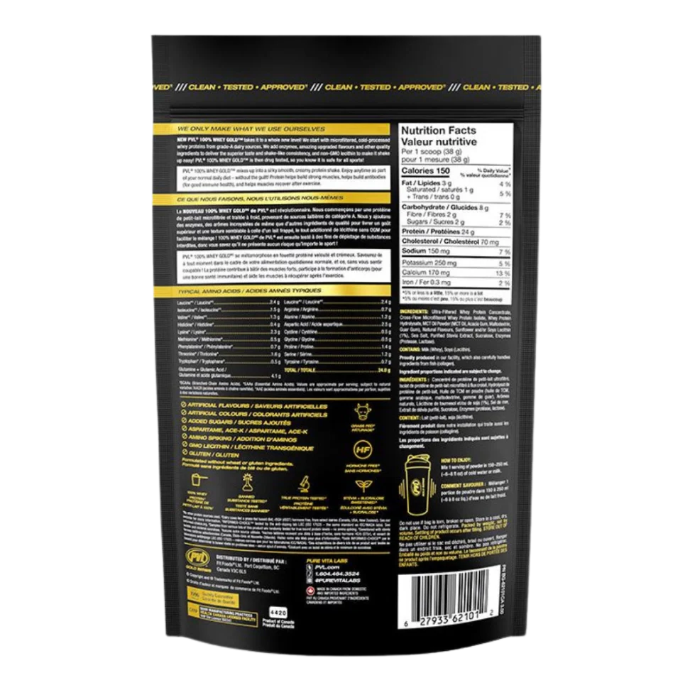 PVL Gold Series Whey Gold Protein Powder