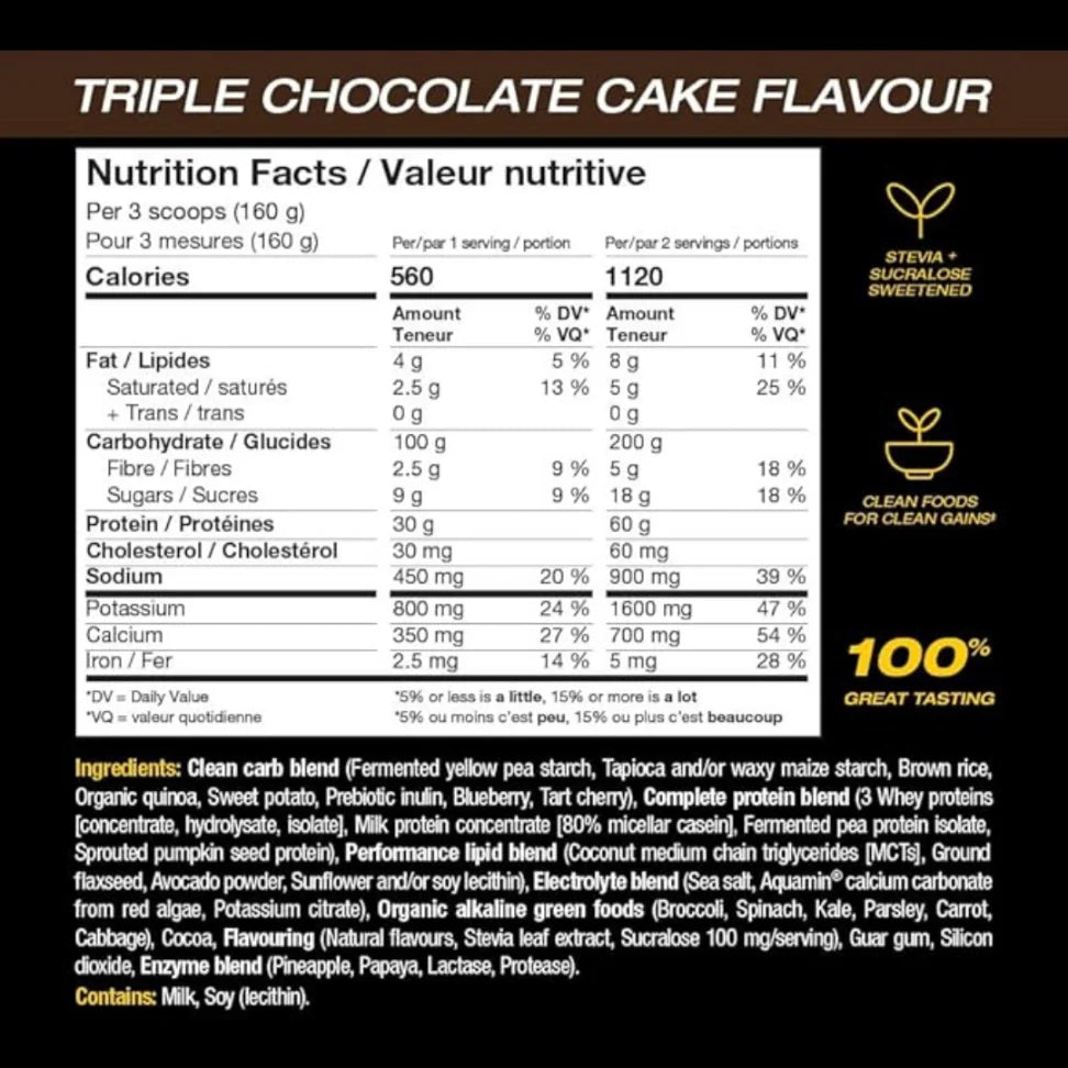 PVL Gold Series Clean Mass XL