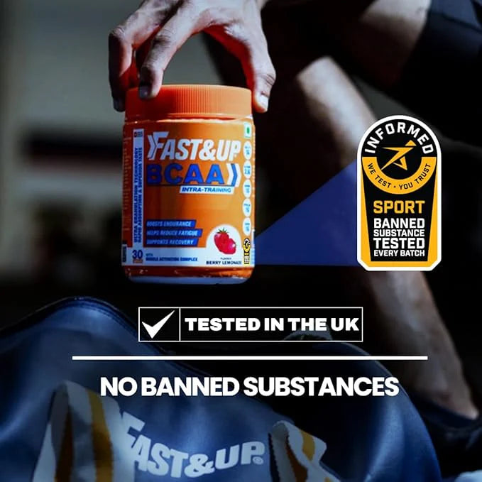 FAST&UP BCAA Advanced – 5g BCAA for Muscle Recovery & Endurance