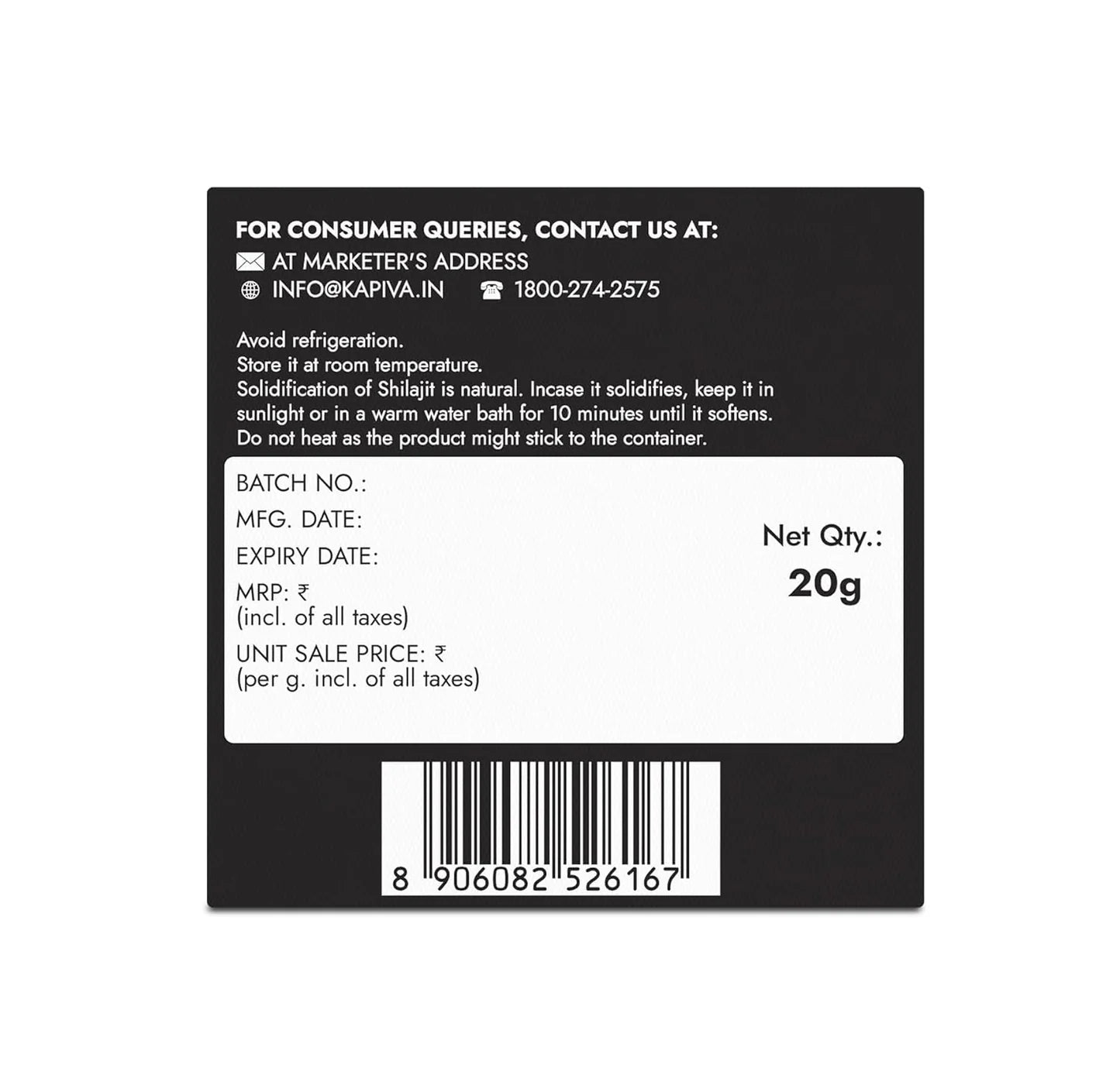 Kapiva Shilajit Gold Resin