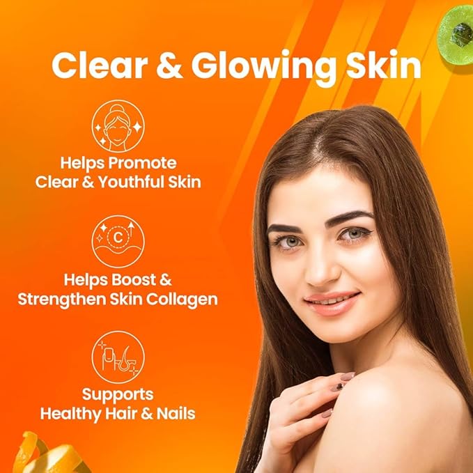 FAST&UP Charge – Natural Vitamin C + Zinc for Daily Immunity & Skin Health