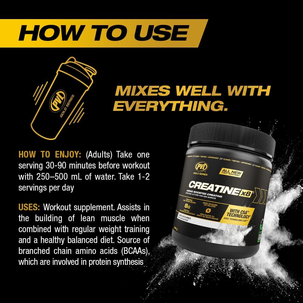 PVL Creatine X8