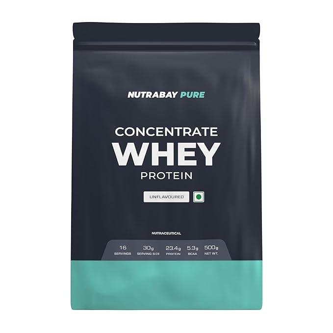 Nutrabay Pure 100% Raw Whey Protein Concentrate - Image 1