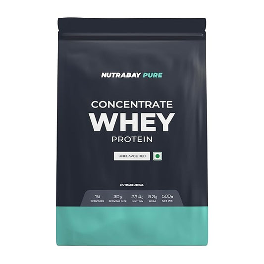 Nutrabay Pure 100% Raw Whey Protein Concentrate - Image 1
