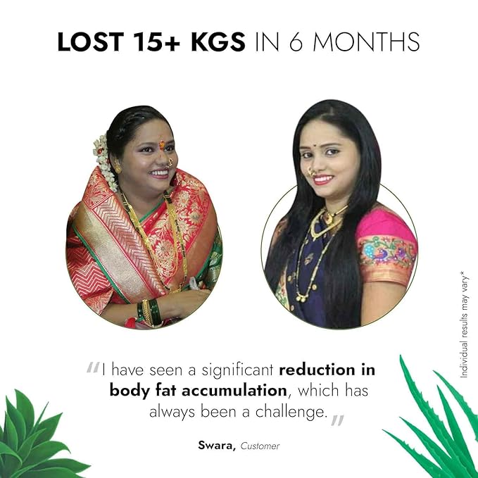 Kapiva Get Slim Juice - 1L | 12 Ayurvedic Herbs for Healthy Weight Management, Metabolism, and Digestion