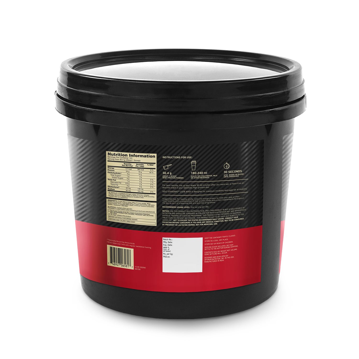 Gold standard 100% whey