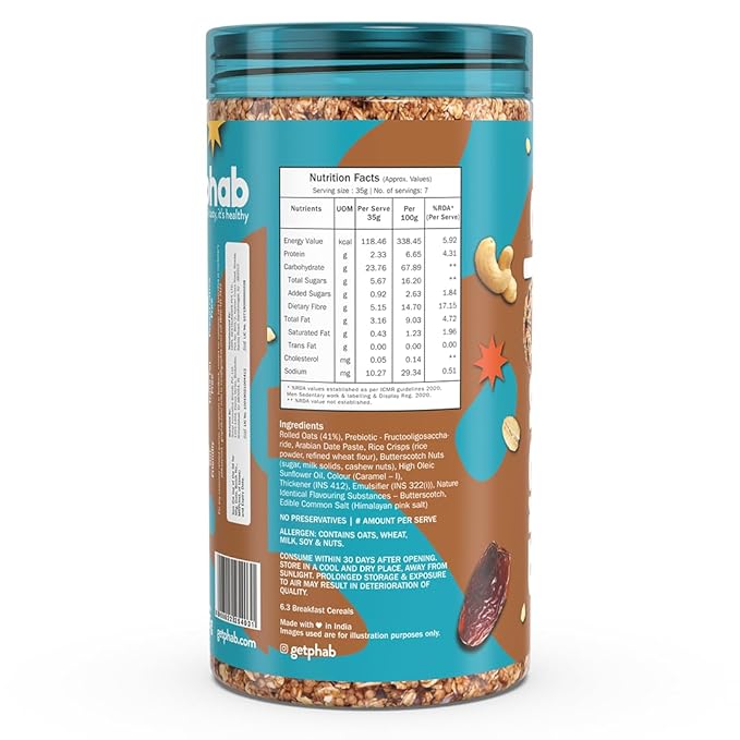 Phab Granola Cereal - Caramel Crunch - Image 2