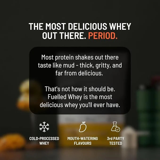 Fuelled Whey Protein Powder – Concentrate & Isolate Blend