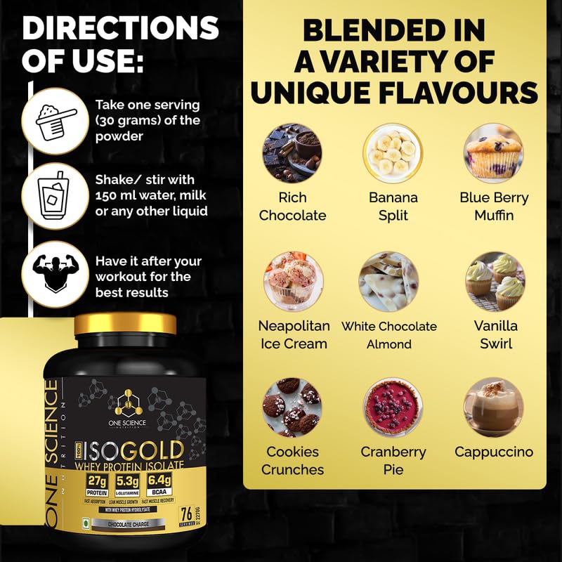 One Science Nutrition (OSN) 100% Iso Gold Whey Protein