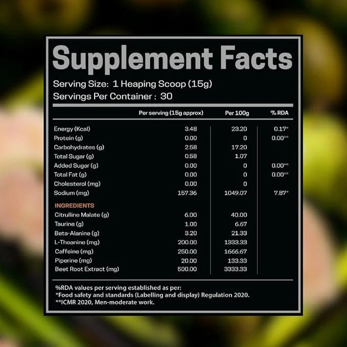 Fuelled DRIVN Pre-Workout