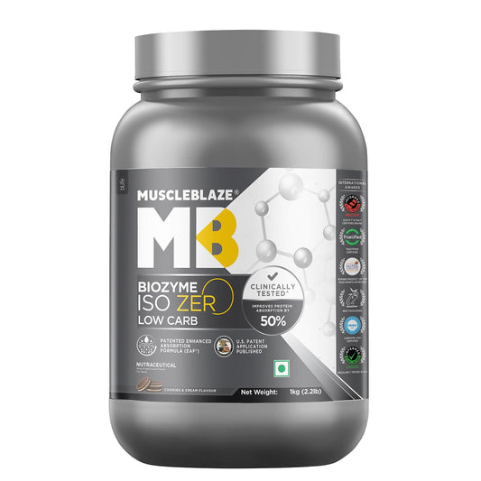 Muscle Blaze Biozyme ISO zero low carb