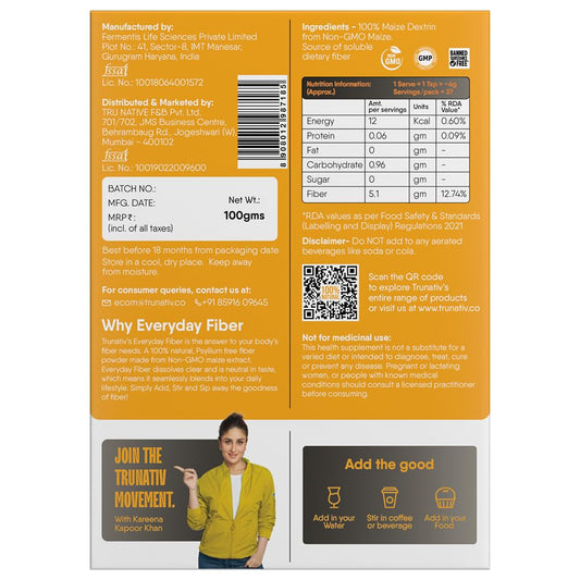 TRUNATIVE Everyday fiber