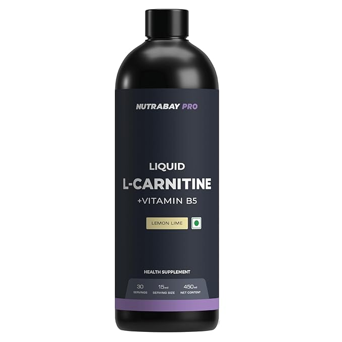 Nutrabay Pro Liquid L-Carnitine with Vitamin B5 - Image 1