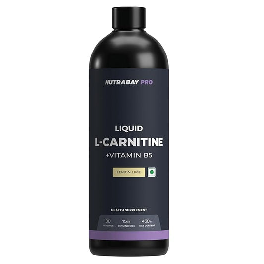 Nutrabay Pro Liquid L-Carnitine with Vitamin B5 - Image 1