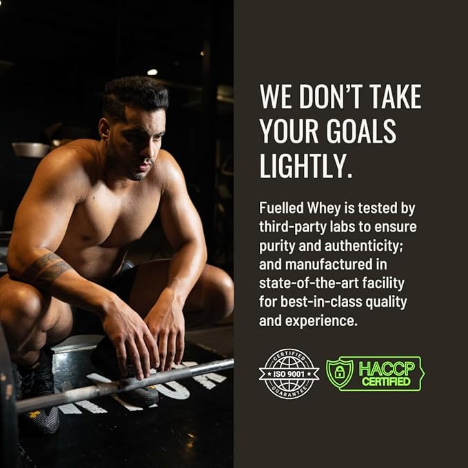 Fuelled Whey Protein Powder – Concentrate & Isolate Blend