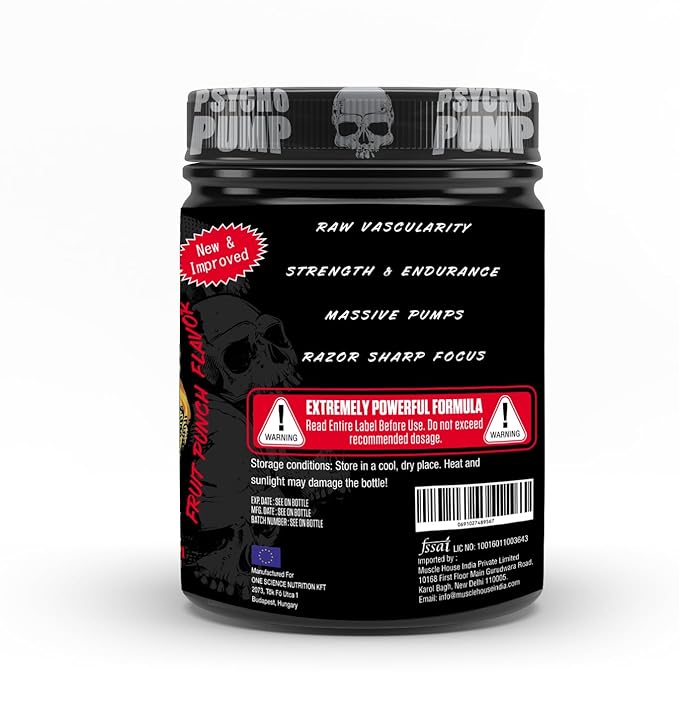 ONE SCIENCE NUTRITION (OSN) Essential Series Psycho Pump (Pre-Workout)